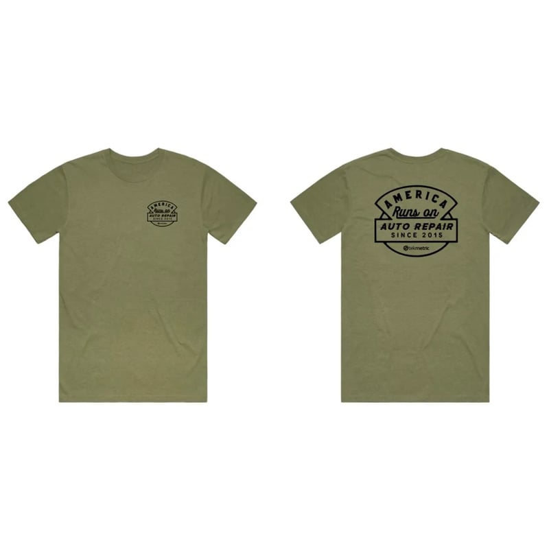 America Runs On Auto Repair - Green Shirt - image1