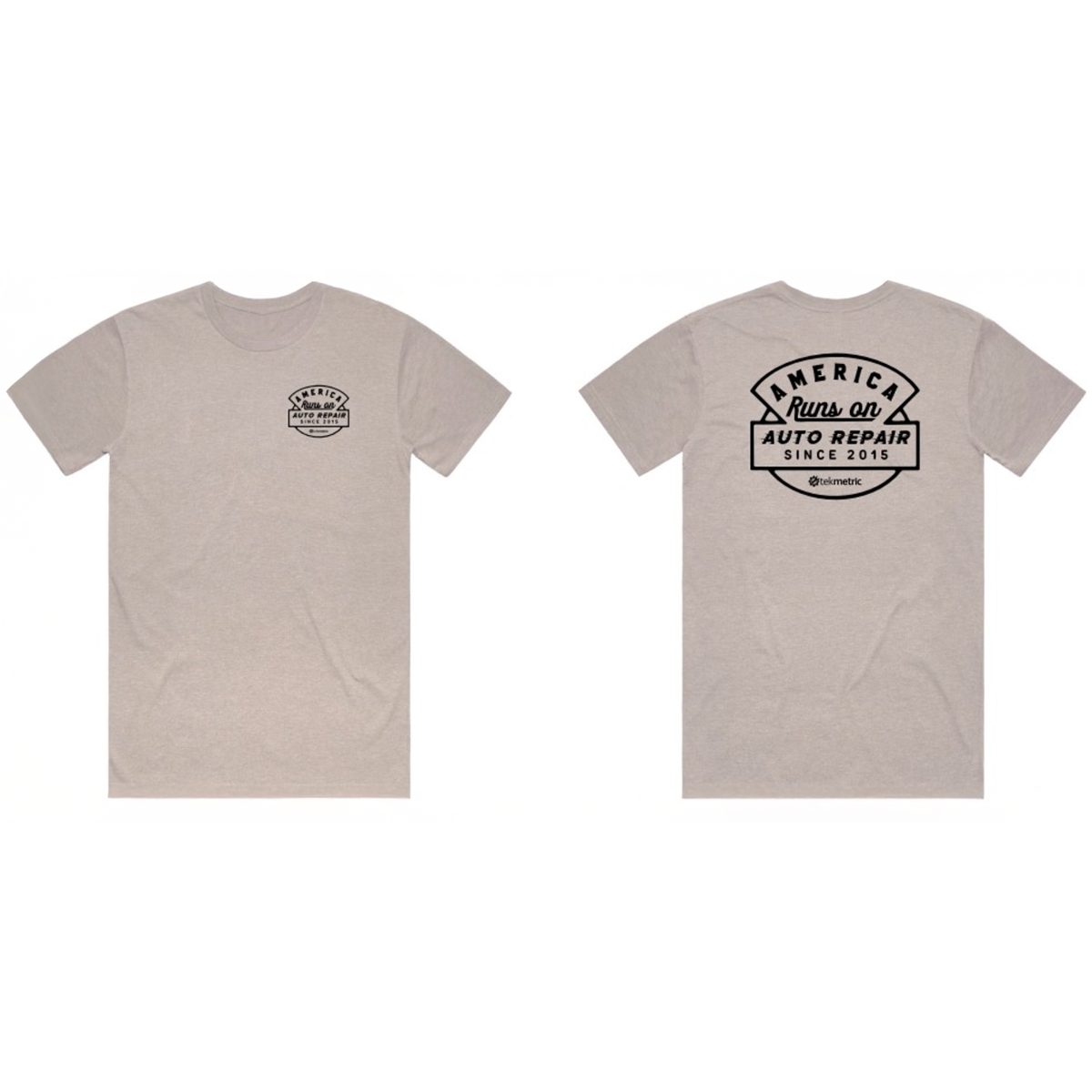 America Runs On Auto Repair - Sand Shirt