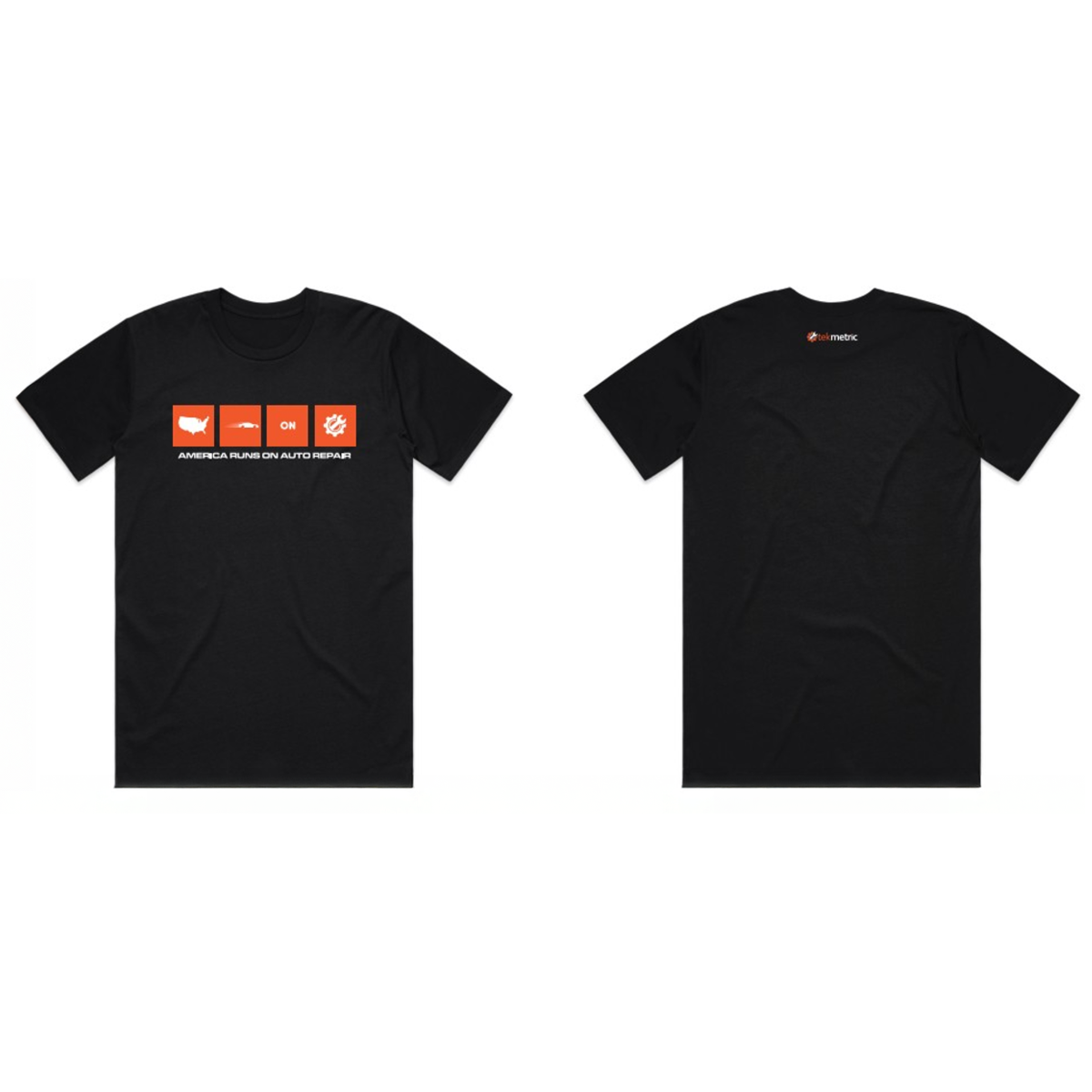 America Runs on Tekmetric - Black Shirt