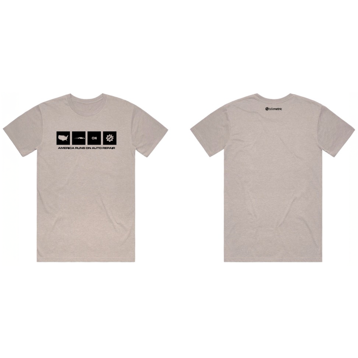 America Runs on Tekmetric - Sand Shirt