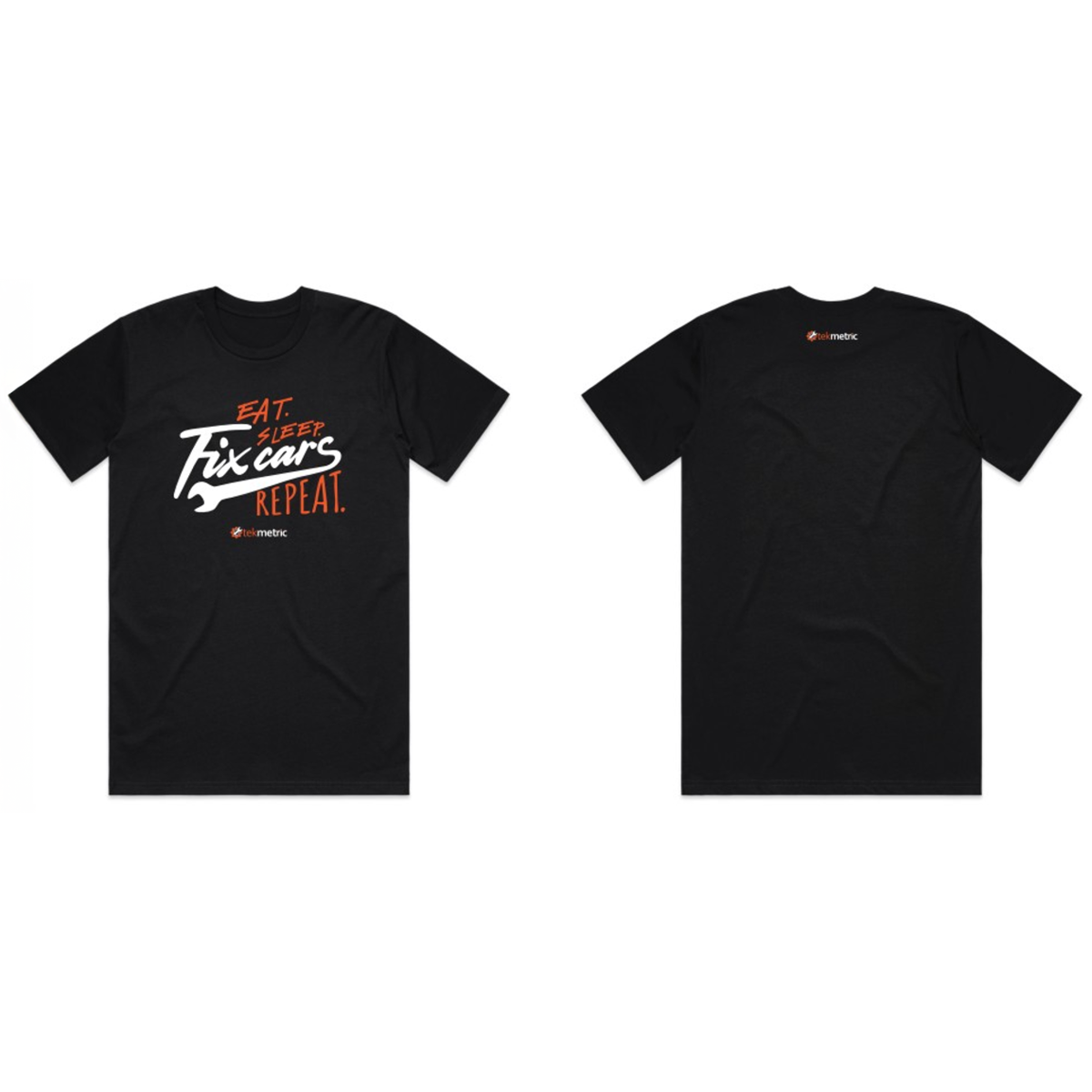 Eat, Sleep, Fix Cars, Repeat - Black Shirt