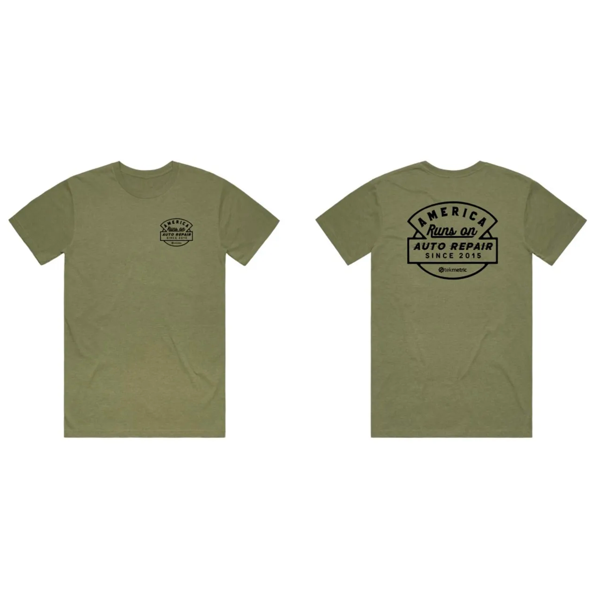 America Runs On Auto Repair - Green Shirt